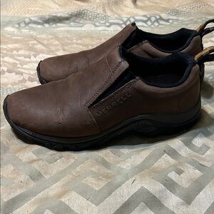 Merrell jungle moc nubuck brown woman’s size 8 shoes